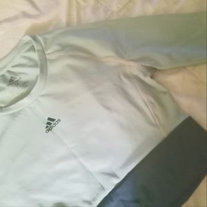 Mint Green Adidas Crop Top